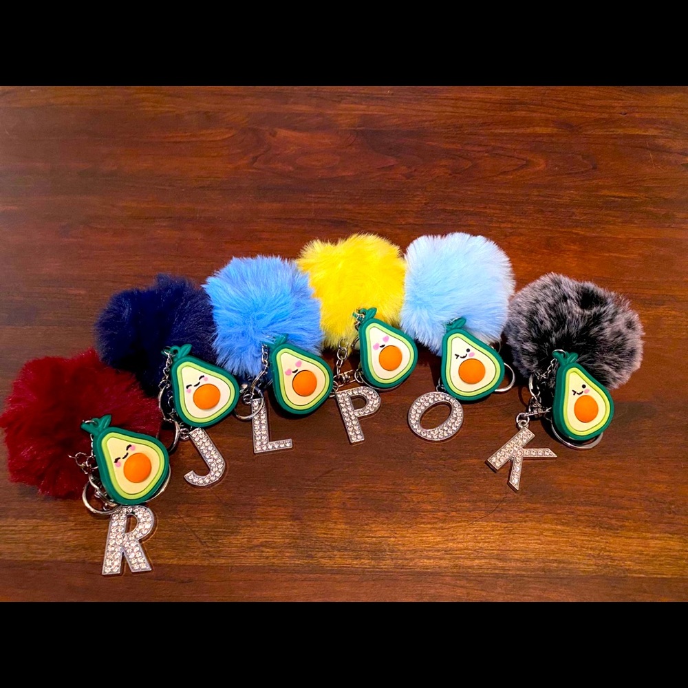 Personalized Avocado KeyChains